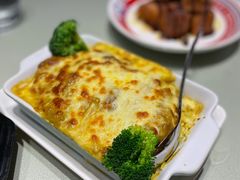 咖喱鸡扒焗饭-星發茶餐厅(小梅大街店)