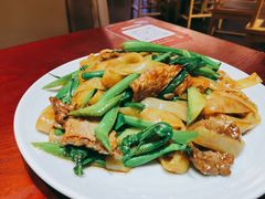 沙茶牛肉湿炒粿条-潮堂(环球金融中心店)