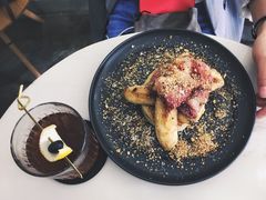 培根香蕉松饼-研途咖啡馆(健康路店)