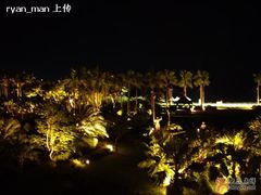 万豪花园夜景-大堂酒廊·亚龙湾万豪度假酒店