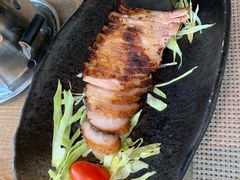 炭烤猪颈肉-野米东南亚餐厅(欢乐海岸店)