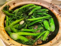 虾酱芥兰啫啫煲-惠食佳(滨江大公馆店)