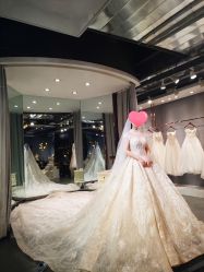 点击看大图 -艾米丽婚纱礼服