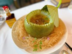 莼菜鲟龙鱼筋冬瓜盅-悦轩中餐厅·高空江景·杭州柏悦酒店