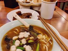 虾爆鳝面-奎元馆.百年奎元.非遗传承(西湖边的解放路店)