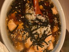 鲑鱼茶泡饭-炙柒Sekinana·精致料理 烧鸟·铁板烧(海上世界店)