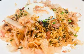 Warm Egg Black Truffle Beef Fried Rice