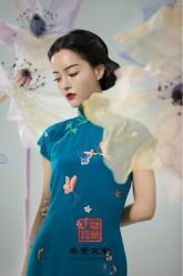 点击看大图 -藤薰定制中式嫁衣礼服旗袍店