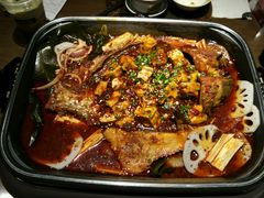 麻婆豆腐烤青江魚-龙门烤鱼(东方宝泰店)
