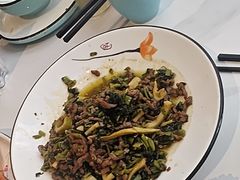雪菜牛肉-食光慢宴·安吉土菜馆