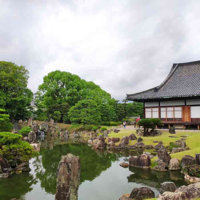 二之丸庭园-"来自两年前的旅行图 二之丸庭园隶属二条.