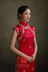 -藤薰定制中式嫁衣礼服旗袍店