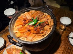 火盆石磨豆腐-百花人家(门城水岸店)