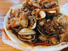 炒花甲-十里铺铁板鱿鱼