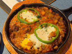 Shakshuka&nbsp;Eggs&nbsp;铁板沙苏卡鸡蛋-La Medina餐厅(亮马河南路店)