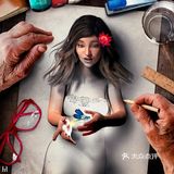 外国版神笔马良再出新作！3D大片即视感！[调皮]