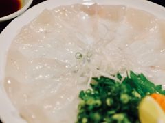 生鱼片-玄品河豚(那覇國際通里之関)