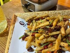 干煸藕丝-黄泥岗·地道湖北菜(奥特莱斯店)