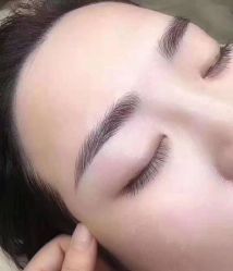 -西施无菌半永久纹绣眉眼影唇轻增发纹发际线