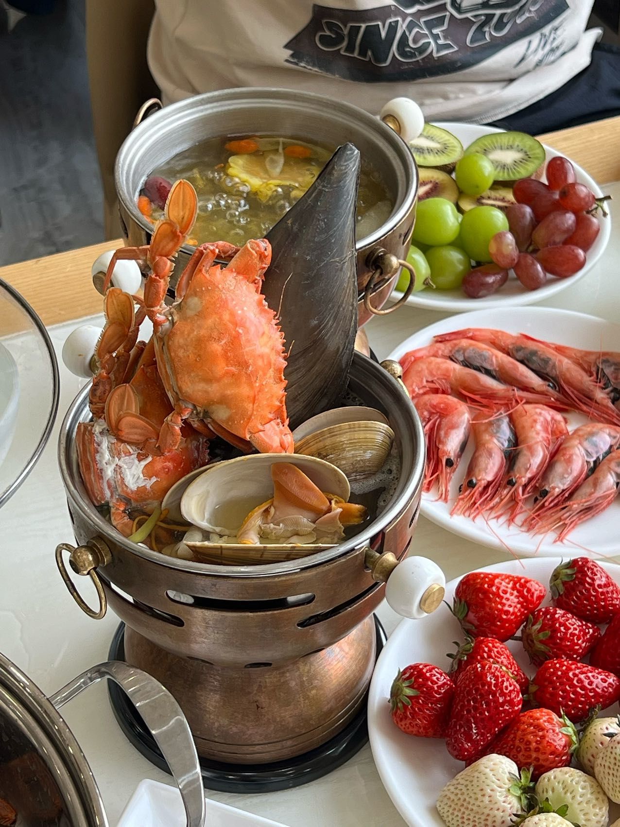 在北京!20077值透了的蒸汽海鲜自助餐!