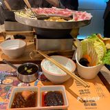花雕鸡锅 中规中矩 里面有大块的鸡肉