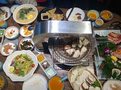 菌菇拼盘-明洞阿姨·韩式酱蟹烤肉·创意料理(三元桥店)