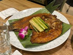 香茅草烤罗非鱼-紫滇源云南生态菜(丹凤街店)
