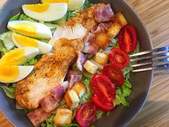 鸡肉色拉-木及咖啡