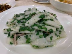 荠菜肉丝炒年糕-顺风海鲜港(金玉兰店)