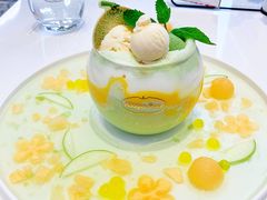 果Q冻心哈密瓜抹茶奶昔-哈根达斯(万象城店)