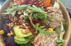 Tuna Sweet Potato Grain Bowl