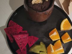 熔岩瀑布蛋糕-春树下·树屋花房西餐厅(罍街AS1980店)