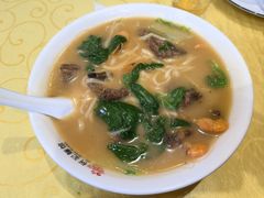 虾爆鳝片面-何记面馆(龙泉山店)