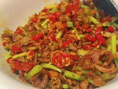 浸辣椒炒鸡杂-烹湘·鲜炒湖南土菜(海珠店)