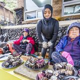 城山日出峰看日落