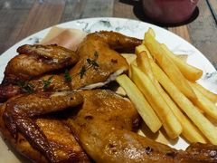 烤鸡配薯条-周沫西餐(漫广场店)