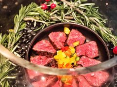 烟熏低温豉椒雪花牛肉-小运河·公馆(国贸店)