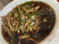 青椒干子肉丝面-高邮面馆(明瓦廊店)
