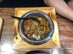 -明洞阿姨·韩式酱蟹烤肉·创意料理(三元桥店)