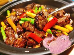 砂锅黑椒牛肉-粗茶淡饭·隐庐私厨(东亭店)