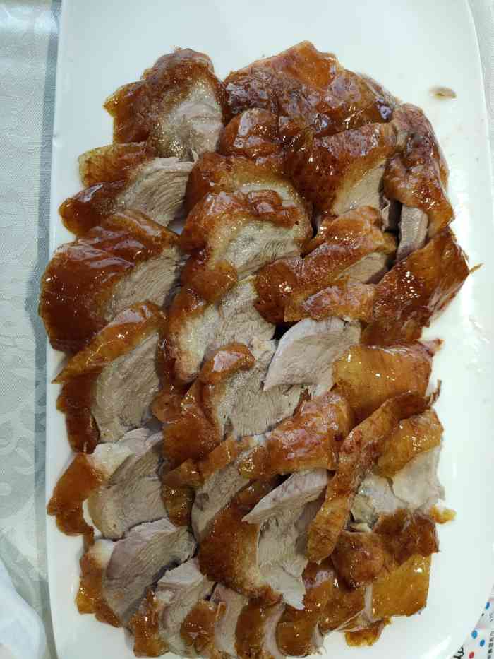 燕云楼(广西北路店)-"烤鸭味道真的相当的地道 8错啊!服.