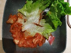特色烤泡菜五花肉-新石器烤肉(中房金谊广场店)