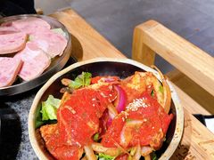招牌香辣牛肉-酒拾烤肉(复地星光天地店)