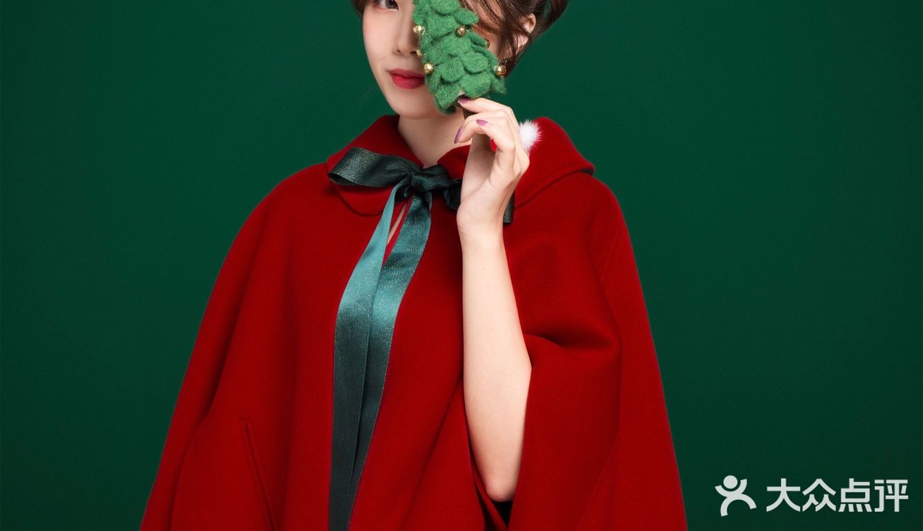天真蓝圣诞照🎄做一颗红丝绒蛋糕