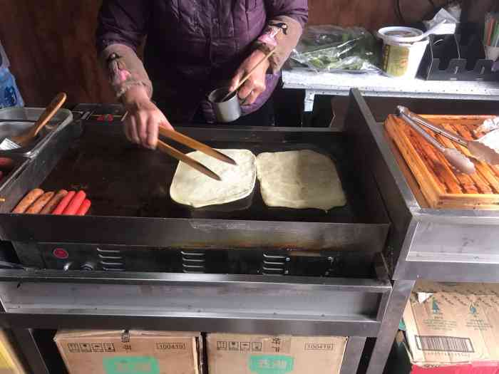 鸡蛋灌饼店内照片图片