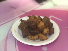 鸡肉串-老红桥炸灌肠牛肚锅烧烤(定福庄店)
