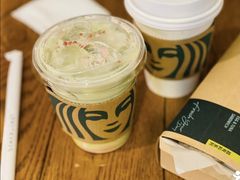 樱花草莓茶拿铁-星巴克(北京永定门店)