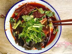 牛筋肥肠混合面-沈家仁牛肉面(大堰三村总店)