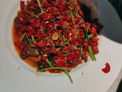 小炒黄牛肉-月枫江南小馆(绿地缤纷广场店)
