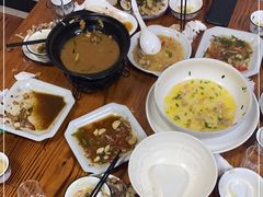 -阿峰饭店·本地土菜馆·农家土鸡煲·一品神仙鸡(报福店)